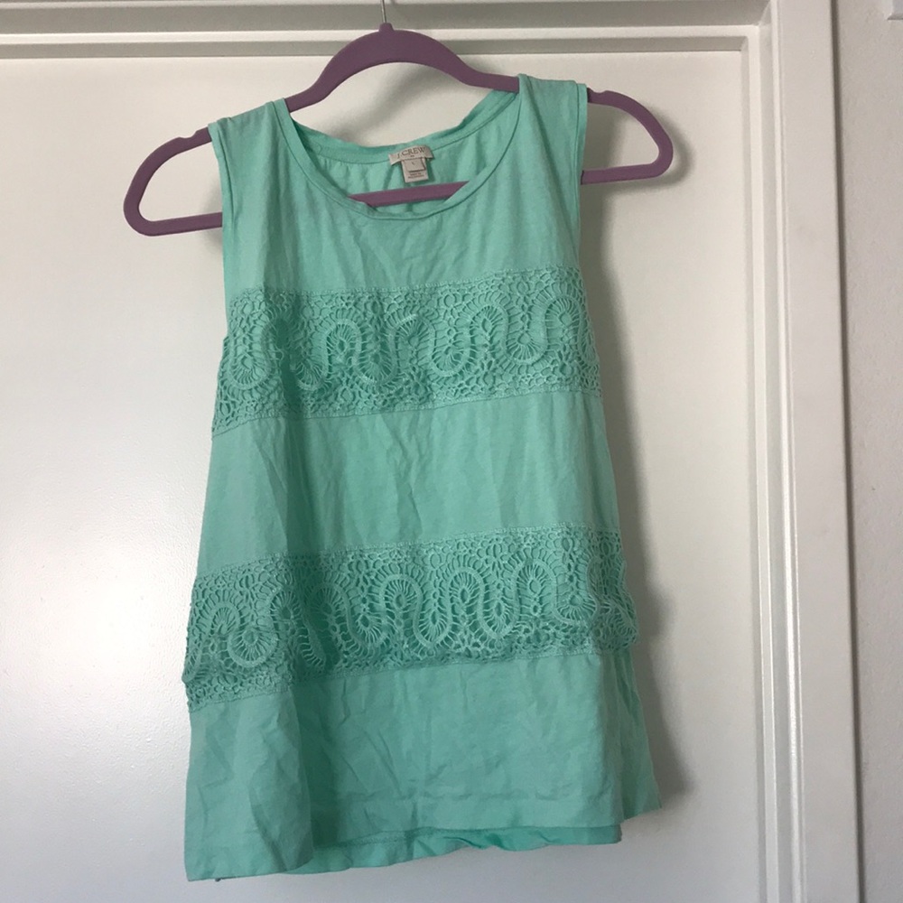 JCrew crochet tank